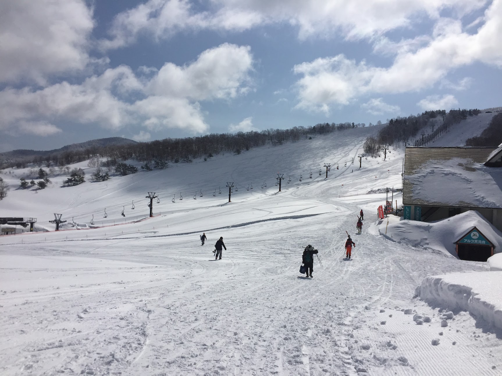 山形県米沢市の天元台スキー場