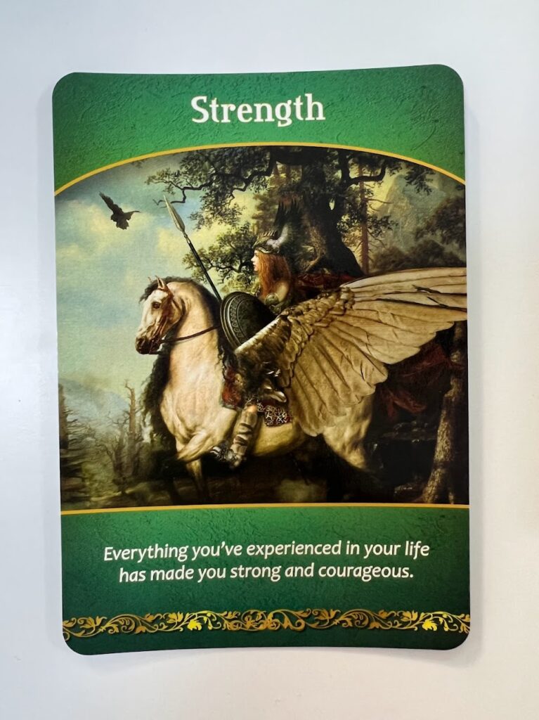 オラクルカードのメッセージ”Strength”